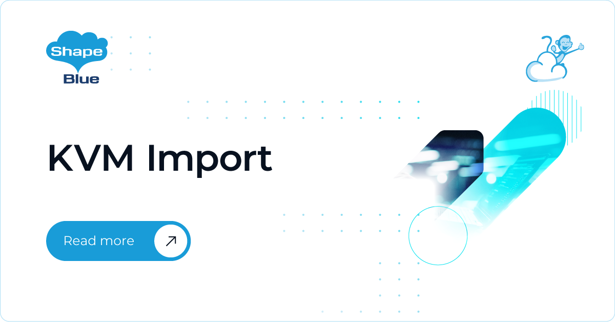 cloudstack kvm import