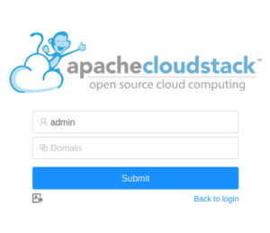 cloudstack login 2