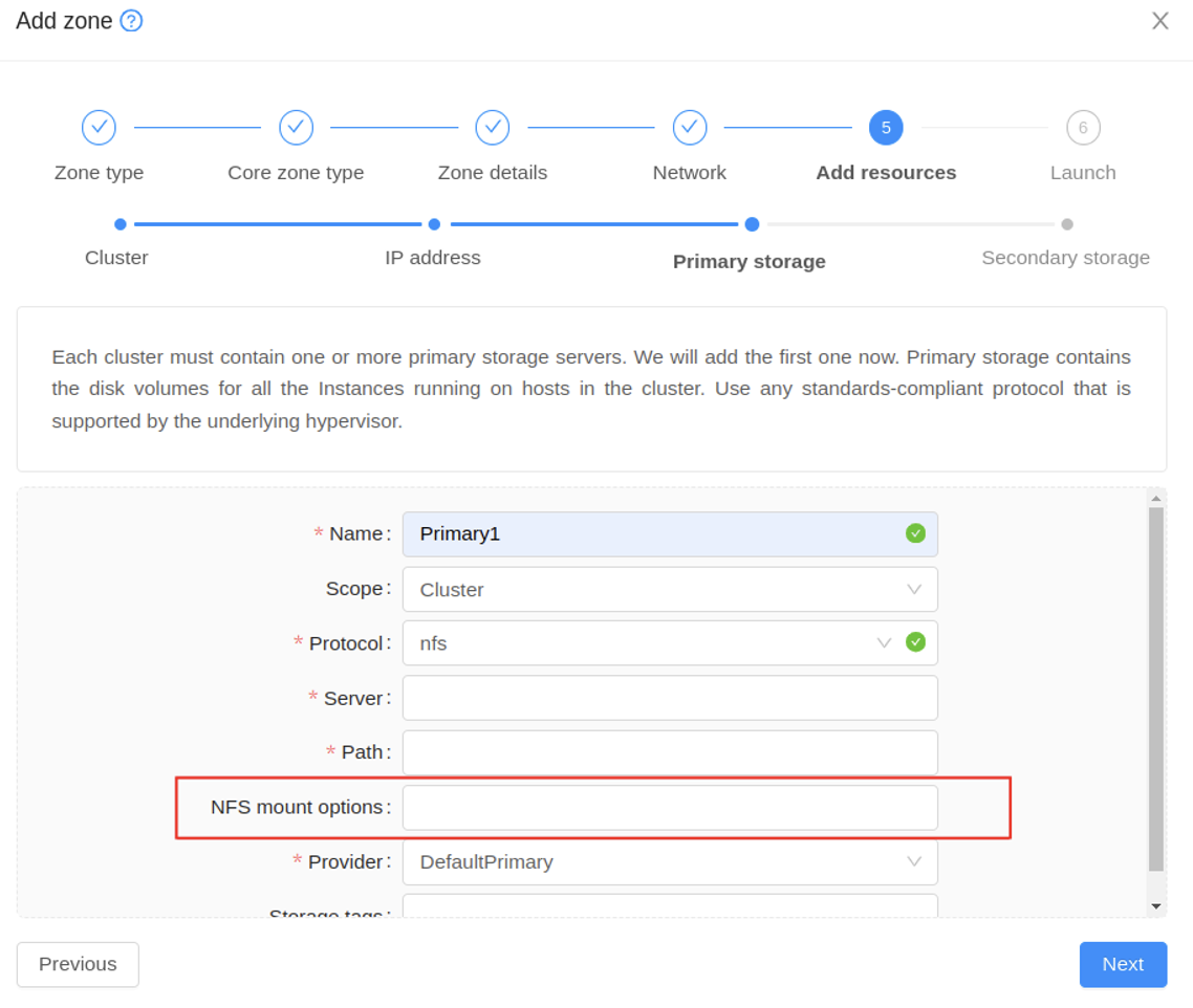 cloudstack zone