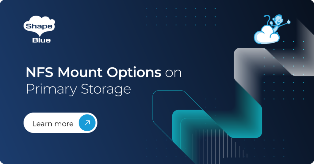 nfs mount options cloudstack